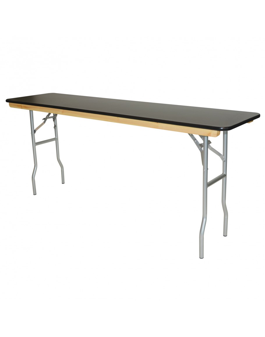 6 foot discount wood folding table